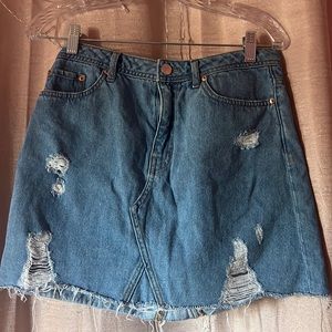 H&M denim skirt